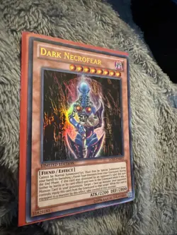 Yugioh TCG Dark Necrofear LC03-EN002 Ultra Rare Limited Edition NM Holo - Image 3