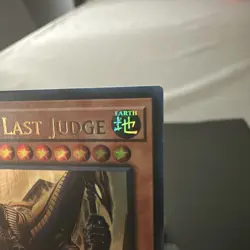 Yugioh Anubis the Last Judge MZTM-EN003 1st Edition Ultra Rare NM - Image 3