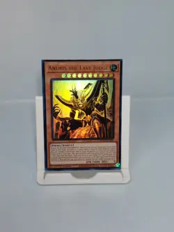 Yugioh Anubis The Last Judge MZTM-EN003 1st Edition Ultra Rare NM - Image 2