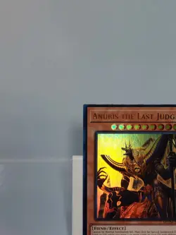 Yugioh Anubis The Last Judge MZTM-EN003 1st Edition Ultra Rare NM - Image 3