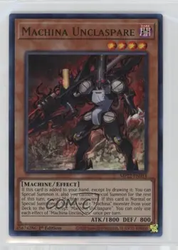 Machina Unclaspare 1st Ed. YuGiOh Tin of the Pharaoh's Gods #MP22-EN014 1at2 - Image 1