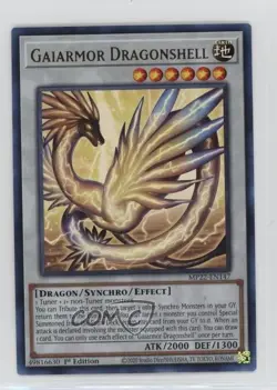 Gaiarmor Dragonshell 1st Ed. YuGiOh Tin of the Pharaoh's Gods #MP22-EN147 1at2 - Image 1