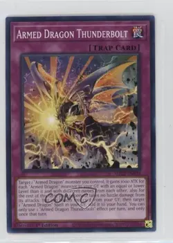 Armed Dragon Thunderbolt 1st Ed. YuGiOh Tin of the Pharaoh's Gods 1at2 - Image 1