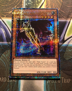 *** EVIL HERO ADUSTED GOLD *** QUARTER CENTURY SECRET RARE RA04-EN029 YUGIOH! - Image 1