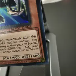 Yugioh! Motor Kaiser - BLMM-EN028 - Ultra Rare - 1st Edition Near Mint, English - Image 4
