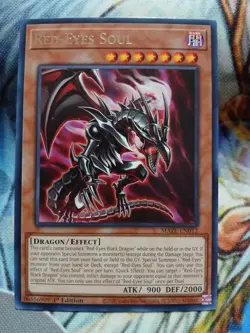 Yugioh Red-Eyes Soul Rare MAZE-EN012 1st Ed Near Mint - Image 1