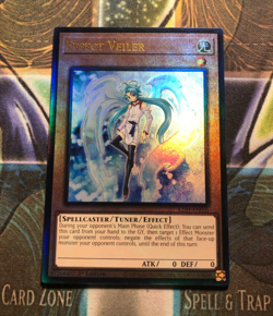 *** EFFECT VEILER *** 1ST EDITION PRISMATIC ULTIMATE RARE RA01-EN003 YUGIOH! - Image 1