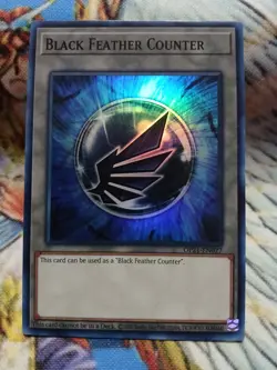 Yugioh Black Feather Counter Super Rare OP21-EN027 Near Mint - Image 1