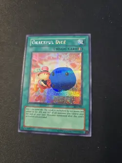 EDS-002 Graceful Dice Prismatic Secret Rare NM Condition Yugioh Card - Image 2