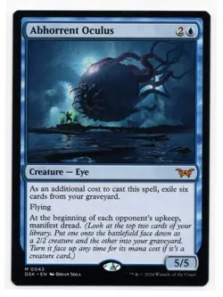 Abhorrent Oculus Duskmourn: House of Horror Regular - Image 1