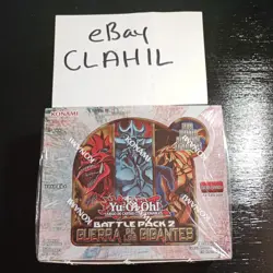 SPANISH Yugioh Battle Pack 2: War of the Giants Booster Box 1st Ed New Sealed! - Image 1