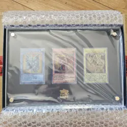 YUGIOH Stainless Steel Egyptian God Card Set Manga Art ENGLISH LIMITED Edition - Image 4