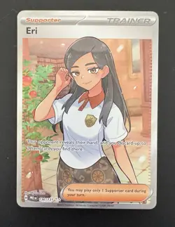 Eri 136/131 Prismatic Evolutions Holo Ultra Rare Pokemon Card TCG English T1 - Image 1
