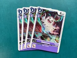 Bakemon BT20-068 Playset Special Booster 2.5 Digimon Card Game x4 - Image 1
