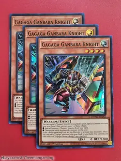 Yugioh Onomat Deck Core Set 18 card DUAD Zubababa Knight Gagaga Ganbara Gogogo - Image 3