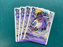 Soulmon BT20-067 Playset Special Booster 2.5 Digimon Card Game x4 - Image 1