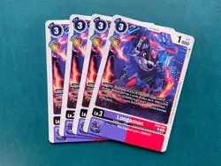 Loogamon BT20-064 Playset Special Booster 2.5 Digimon Card Game x4 - Image 1