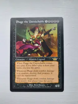 MTG [Magic the Gathering] Phage the Untouchable Legions rare NM/M [Commander] - Image 1