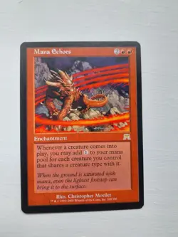 MTG [Magic the Gathering] Mana Echoes Onslaught rare NM/M [Commander] - Image 1