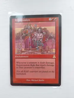 MTG [Magic the Gathering] Repercussion Urza's Destiny rare NM/M [Commander] - Image 1