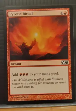 Mtg PYRETIC RITUAL x4 NM Playset M11 163/249 -Argo- - Image 2