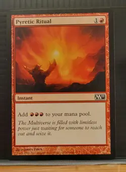 Mtg PYRETIC RITUAL x4 NM Playset M11 163/249 -Argo- - Image 4