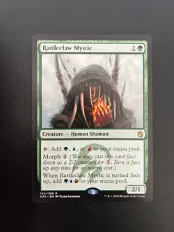 Mtg Rattleclaw Mystic Khans of Tarkir Regular Rare 144/269 - Image 1