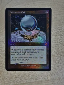 MTG Mesmeric Orb Retro Foil NM Magic the Gathering - Image 1