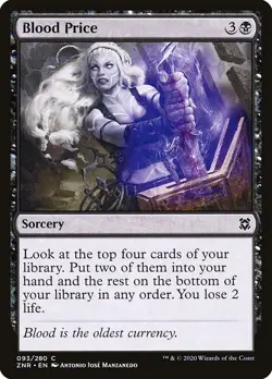 [MTG] Blood Price (Foil) (093) (ZNR) LP-HP - Image 1