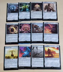 MTG Misprint EDH Artifacts x12 Miscut - Image 1