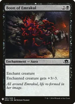[MTG] Boon of Emrakul (EMN-81) (PLST) LP-HP - Image 1