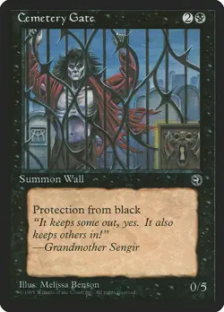 [MTG] Cemetery Gate (Retro Frame) (44a) (HML) LP-HP - Image 1