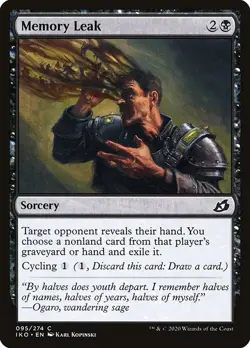 [MTG] Memory Leak (Foil) (095) (IKO) LP-HP - Image 1