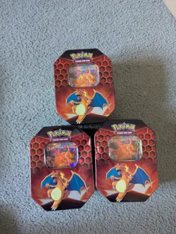 1x Pokemon TCG: Hidden Fates Charizard GX Collector's Tin 👍 EMPTY TIN AND PROMO - Image 1