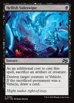 [MTG] Hellish Sideswipe (0090) (DFT) LP-HP - Image 1