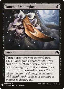[MTG] Touch of Moonglove (ORI-123) (PLST) LP-HP - Image 1
