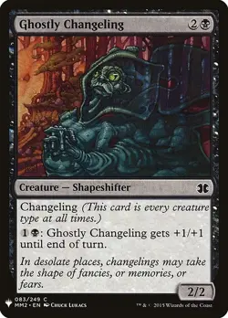 [MTG] Ghostly Changeling (MM2-83) (PLST) LP-HP - Image 1