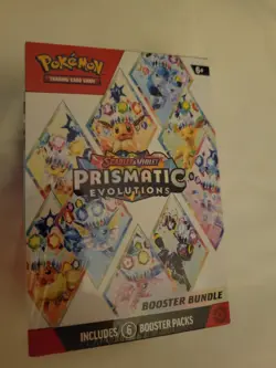 **Sealed Prismatic Evolutions Booster Bundle SV8.5** Pokemon - Image 4
