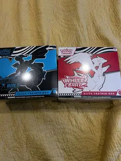 Pokemon Black Bolt and White Flare ETB you will receive both etb!!!! - Image 1