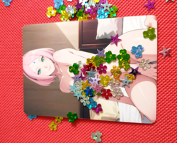 Sakura Haruno TENNIS Anime ACG Waifu custom Beauty Holo Card - Image 2