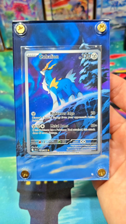 Pokemon Cobalion 144/086 IR Black Bolt Extended Art Case - Image 2