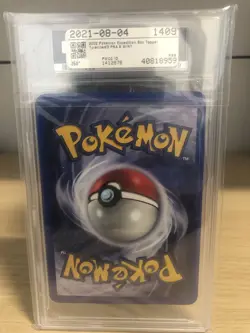 2002 Pokemon Expedition Tyranitar Box Topper PSA 9 - Image 2