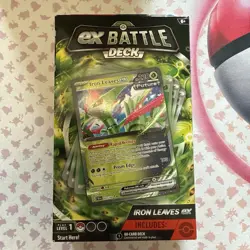 Pokemon TCG - IRON LEAVES - EX Battle Deck - New Player Gift - Ships Fast/Secure - Image 1