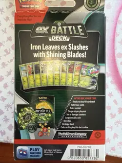Pokemon TCG - IRON LEAVES - EX Battle Deck - New Player Gift - Ships Fast/Secure - Image 3