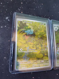 Pokemon 151 Venusaur 198/165 Ivysaur 167/165 Bulbasaur 166/165 TCG Foil Cards - Image 2