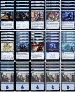 PAUPER Mono Blue Faeries - MTG NM - 60 Card Deck - S Tier - Updated - Image 1