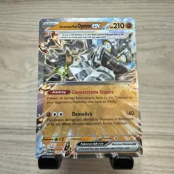 Cornerstone Mask Ogerpon EX 112/167 Twilight Masquerade Pokemon NM-MINT - Image 1