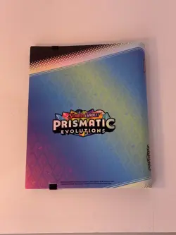 POKEMON PRISMATIC EVOLUTIONS COLLECTOR BINDER. (Only Binder, No Packs) BRAND NEW - Image 2