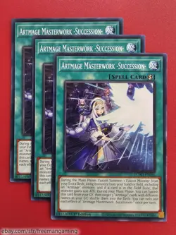 Yugioh Artmage Deck Core Set 18 card DUAD Litera Power Patron Theorealize - Image 5