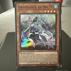 MZTM-EN080 SWORDSOUL OF MO YE SUPER RARE 1ST EDITION YuGiOh CARD - Image 1